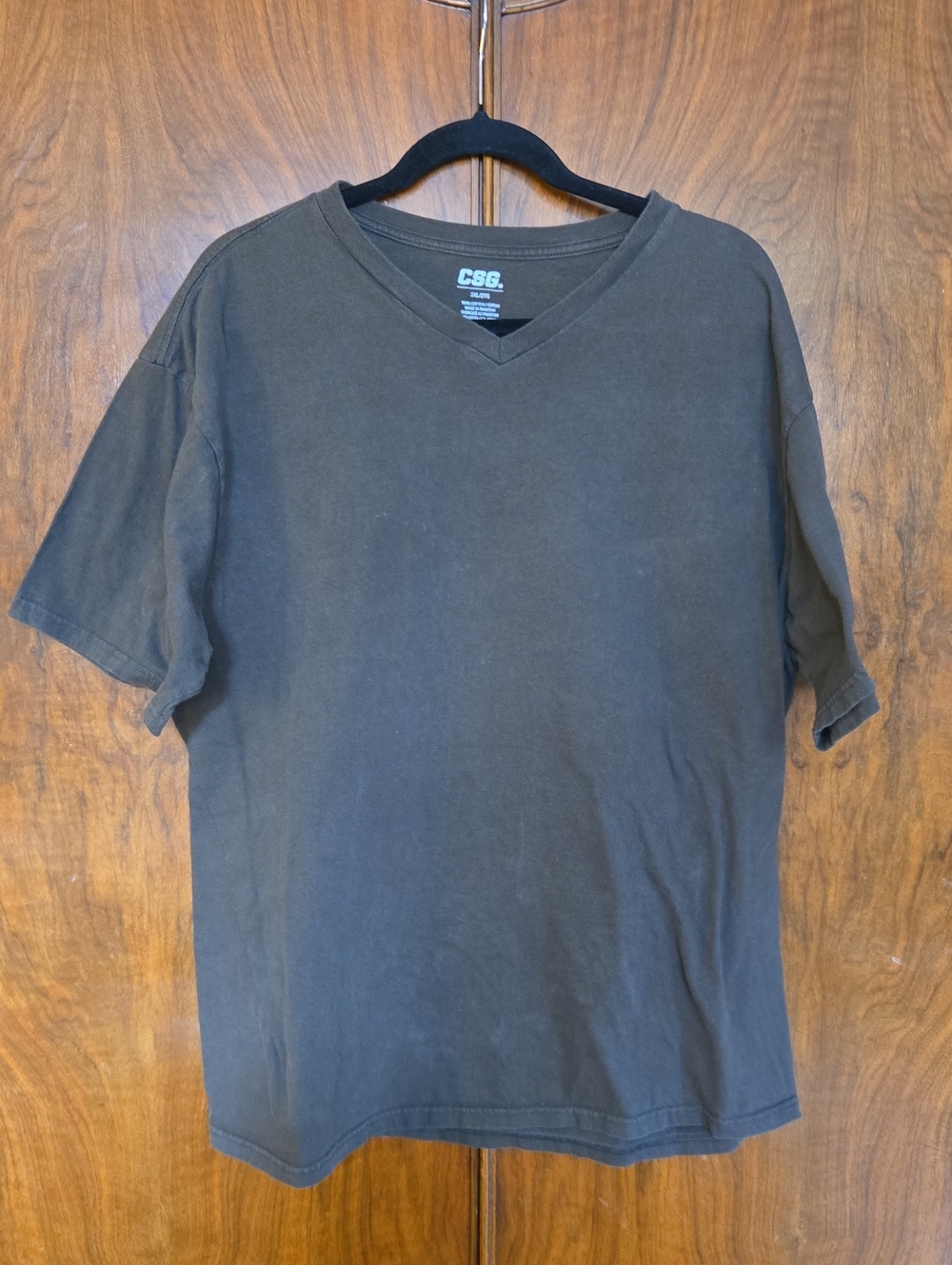 Men’s Black V-Neck T-Shirt